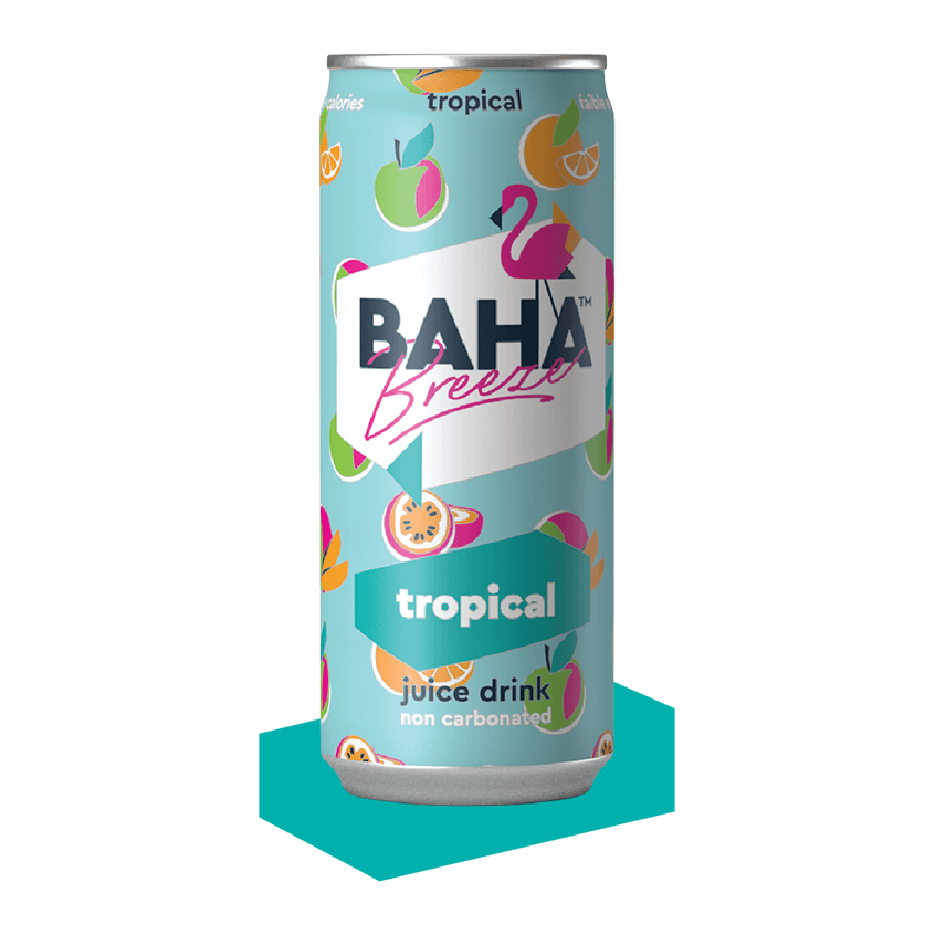 BAHA Breeze Tropical Juice Drink